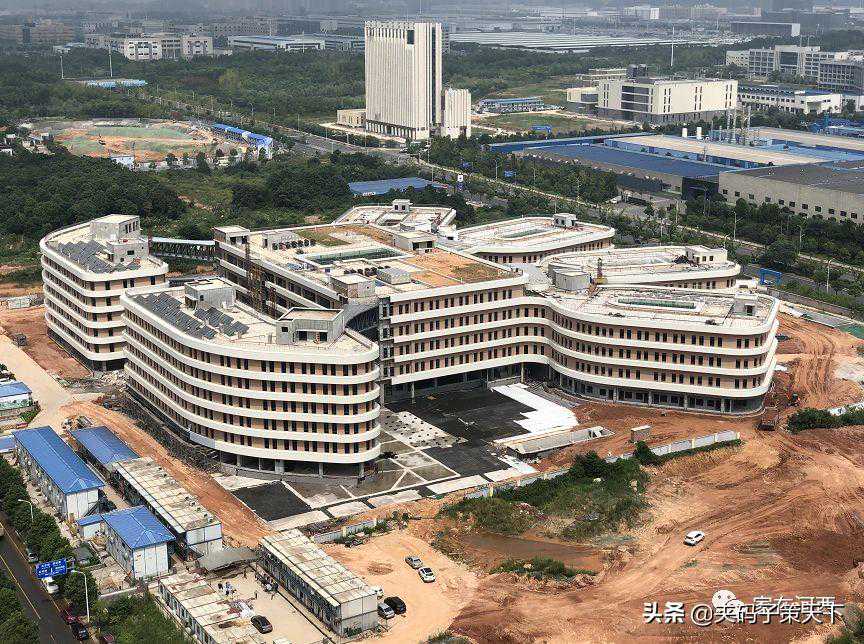 壮观！长沙河西在建一所全球顶级医院！颜值曝光